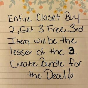 Closet Clearout Bundle Deal